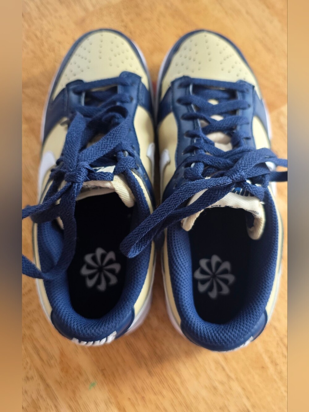 Nike Dunk Low Next Nature "Midnight Navy/Gold" sneakers 6 - Picture 11 of 13
